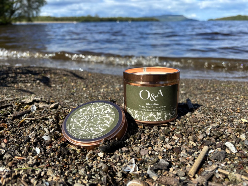 Shoreline - Wilde Mint and Eucalyptus Candle Tin