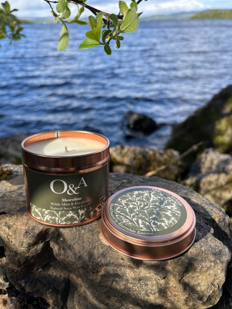 Shoreline - Wilde Mint and Eucalyptus Candle Tin