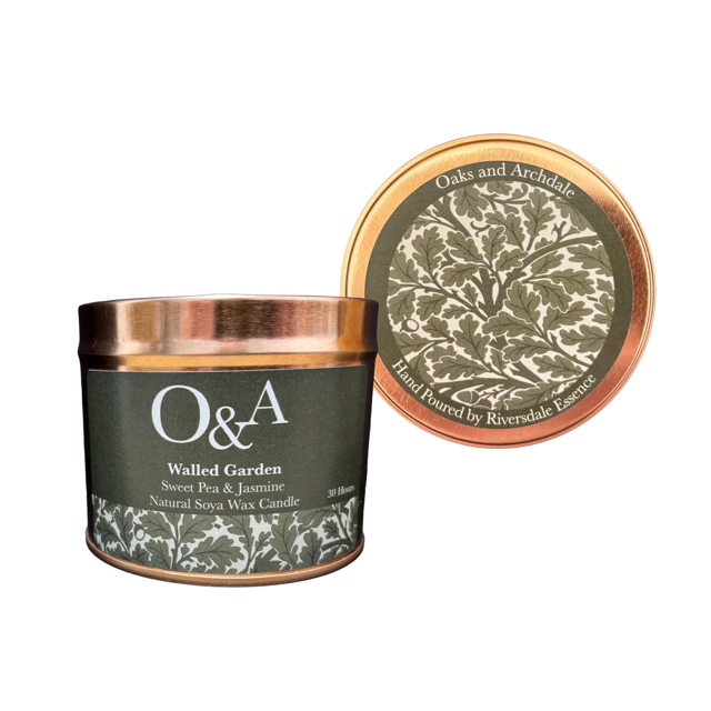 Walled Garden - Sweet Pea and Jasmine Candle Tin